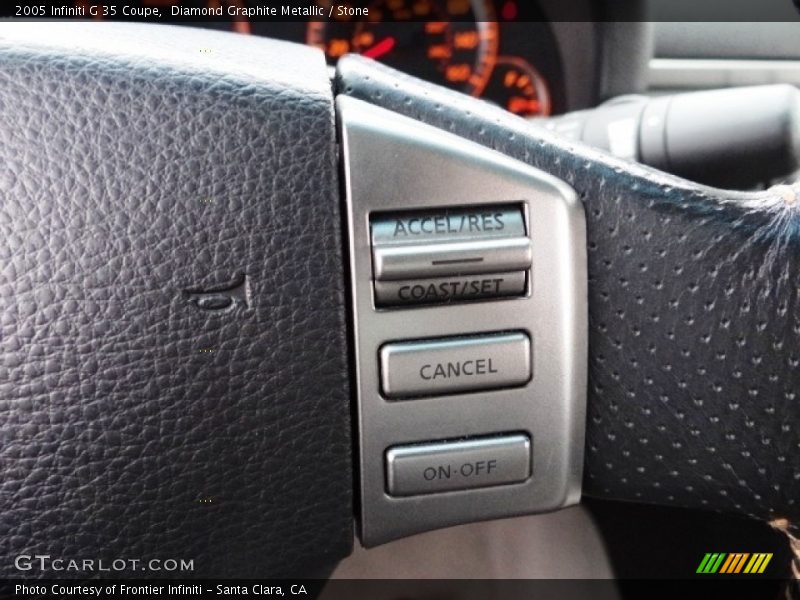 Diamond Graphite Metallic / Stone 2005 Infiniti G 35 Coupe