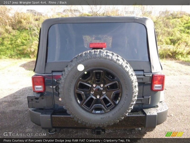 Rhino / Black 2017 Jeep Wrangler Sport 4x4