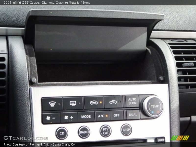 Diamond Graphite Metallic / Stone 2005 Infiniti G 35 Coupe