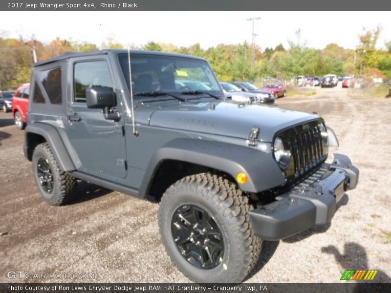 Front 3/4 View of 2017 Wrangler Sport 4x4