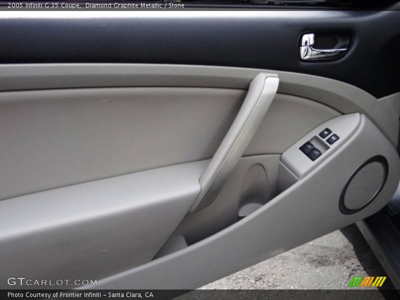 Diamond Graphite Metallic / Stone 2005 Infiniti G 35 Coupe