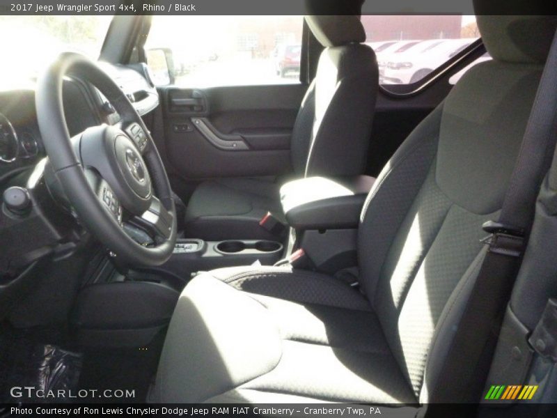 Rhino / Black 2017 Jeep Wrangler Sport 4x4