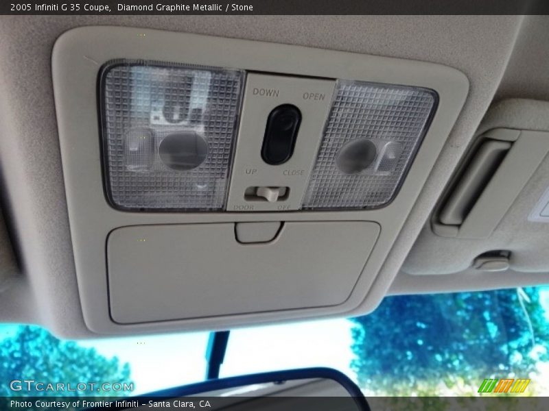 Diamond Graphite Metallic / Stone 2005 Infiniti G 35 Coupe