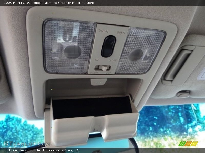 Diamond Graphite Metallic / Stone 2005 Infiniti G 35 Coupe