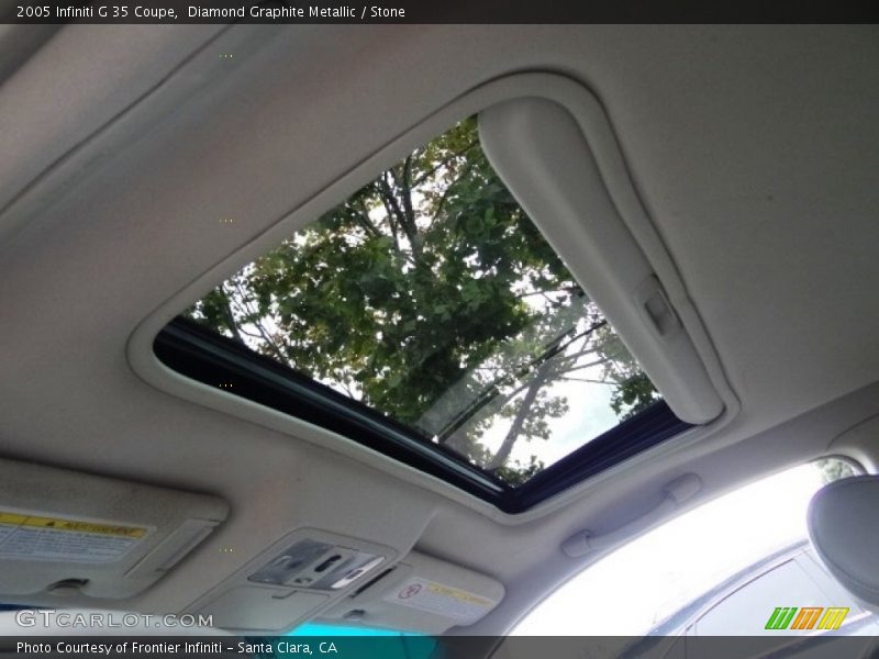 Diamond Graphite Metallic / Stone 2005 Infiniti G 35 Coupe