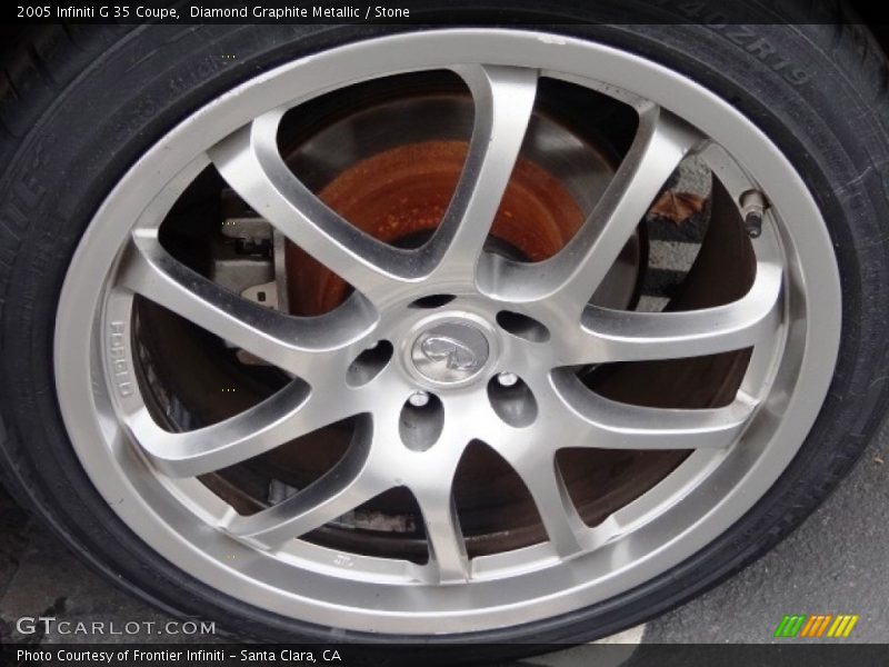 Diamond Graphite Metallic / Stone 2005 Infiniti G 35 Coupe