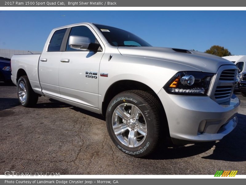 Front 3/4 View of 2017 1500 Sport Quad Cab
