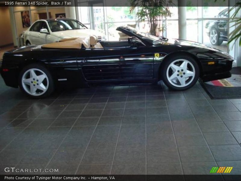 Black / Tan 1995 Ferrari 348 Spider
