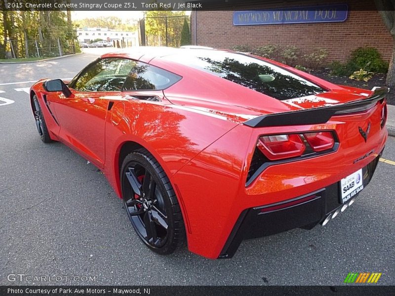 Torch Red / Jet Black 2015 Chevrolet Corvette Stingray Coupe Z51