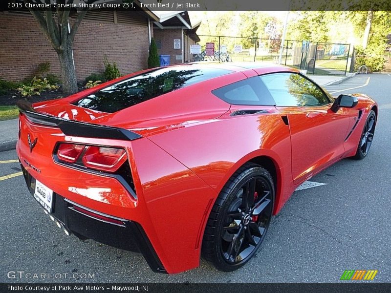 Torch Red / Jet Black 2015 Chevrolet Corvette Stingray Coupe Z51