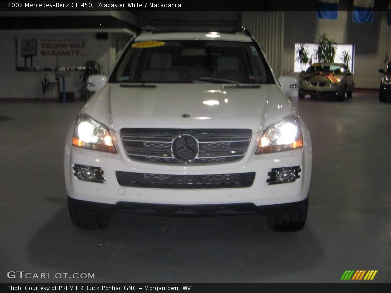 Alabaster White / Macadamia 2007 Mercedes-Benz GL 450