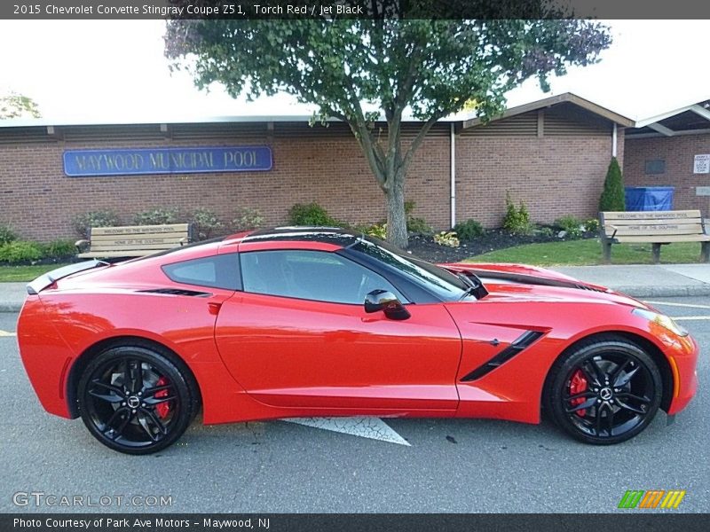 Torch Red / Jet Black 2015 Chevrolet Corvette Stingray Coupe Z51