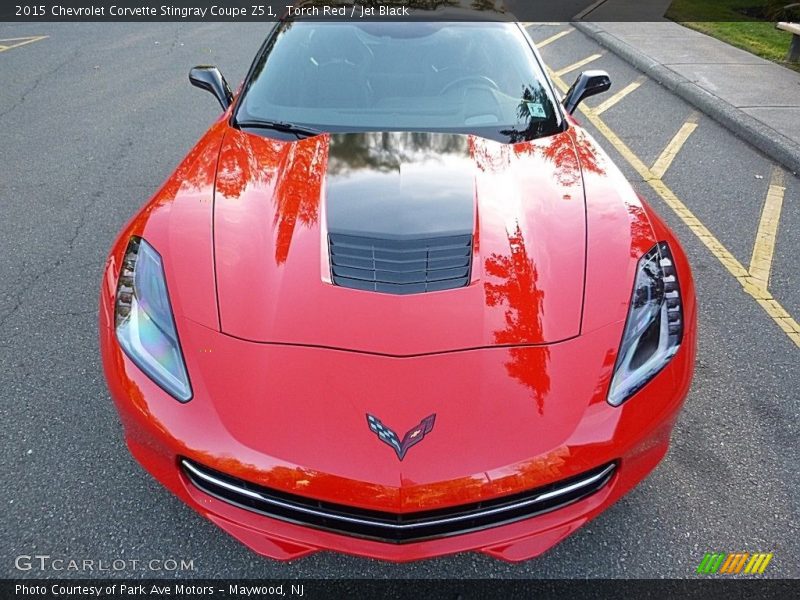 Torch Red / Jet Black 2015 Chevrolet Corvette Stingray Coupe Z51