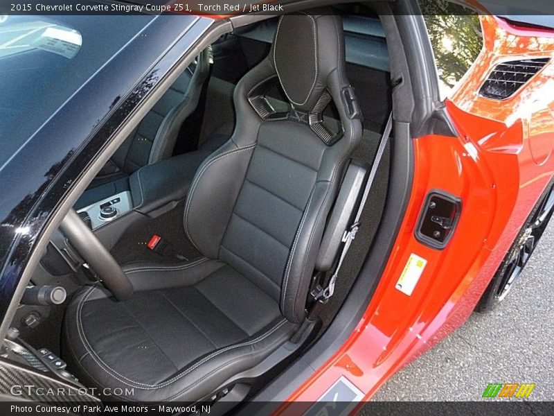 Front Seat of 2015 Corvette Stingray Coupe Z51