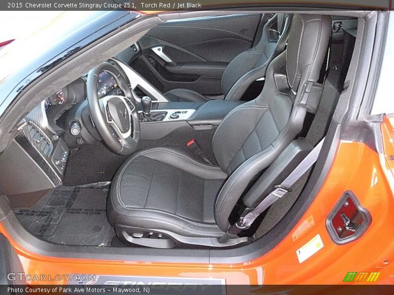 Front Seat of 2015 Corvette Stingray Coupe Z51