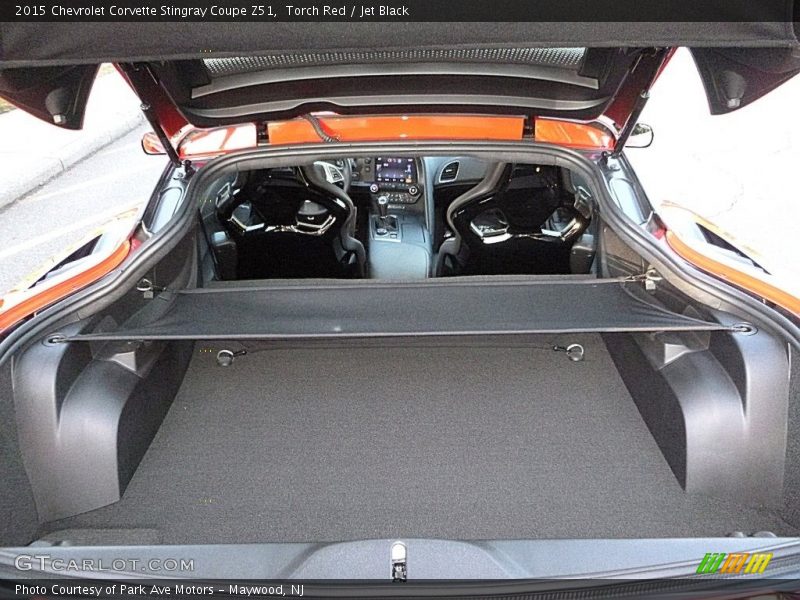  2015 Corvette Stingray Coupe Z51 Trunk