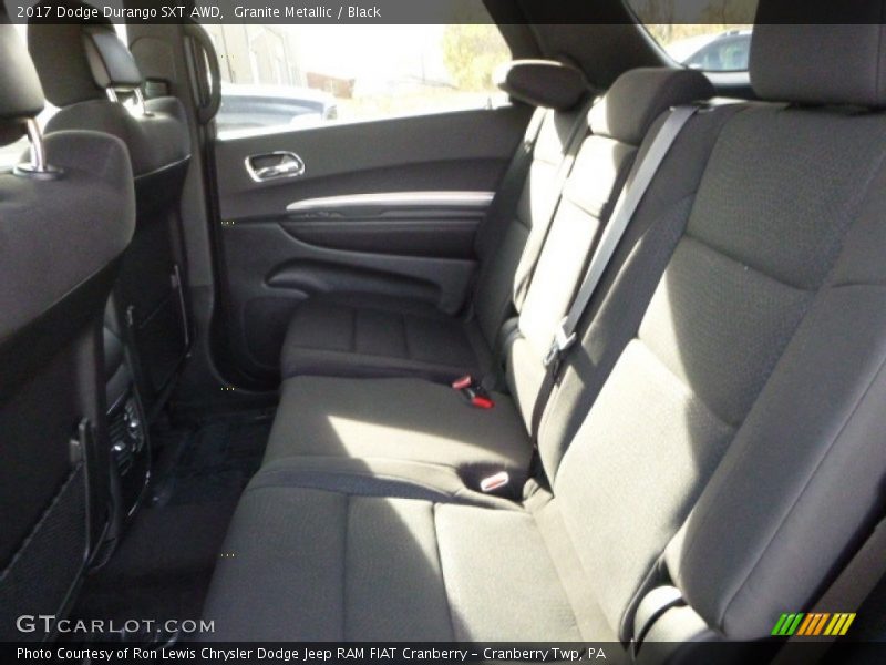 Granite Metallic / Black 2017 Dodge Durango SXT AWD