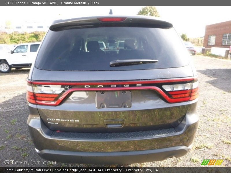 Granite Metallic / Black 2017 Dodge Durango SXT AWD