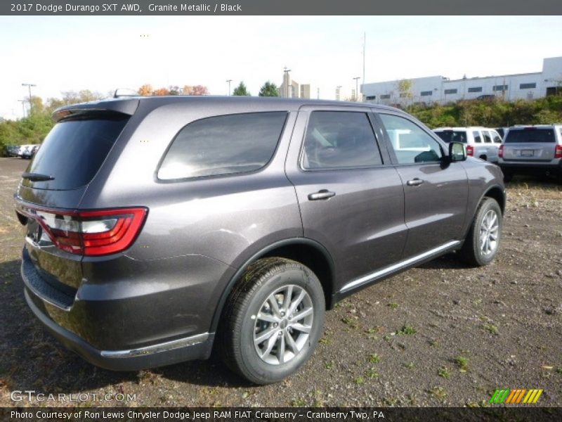 Granite Metallic / Black 2017 Dodge Durango SXT AWD