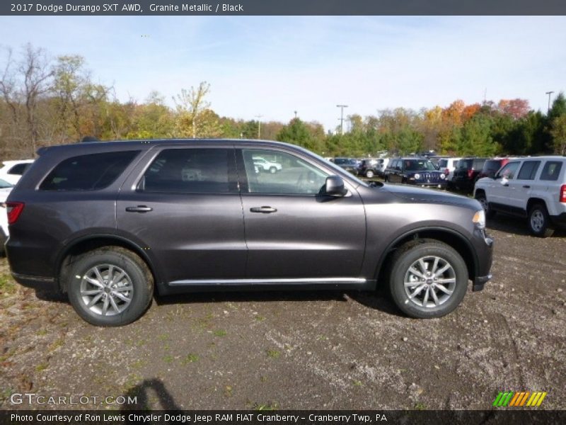 Granite Metallic / Black 2017 Dodge Durango SXT AWD