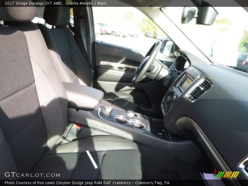 Granite Metallic / Black 2017 Dodge Durango SXT AWD