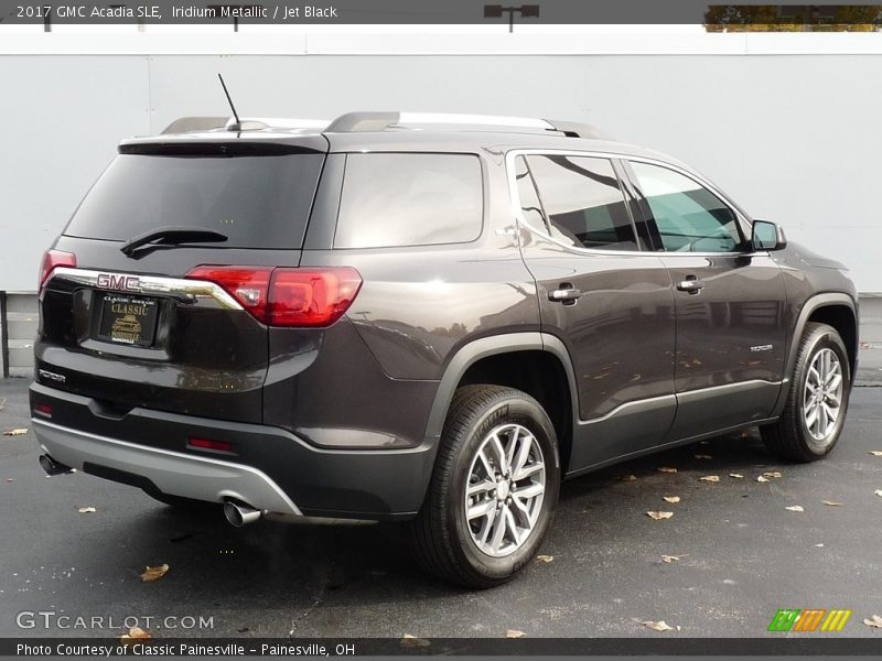 Iridium Metallic / Jet Black 2017 GMC Acadia SLE