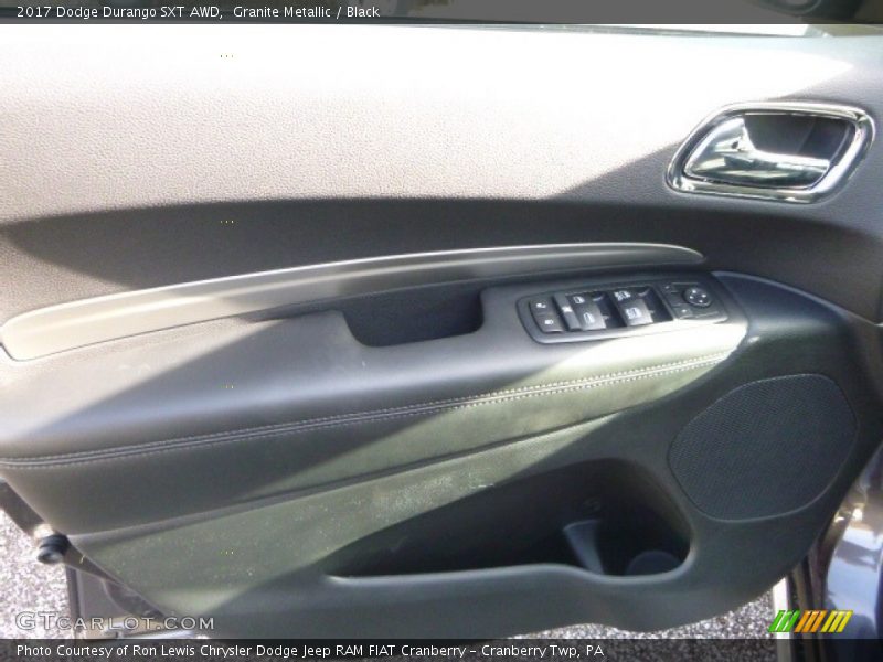 Granite Metallic / Black 2017 Dodge Durango SXT AWD