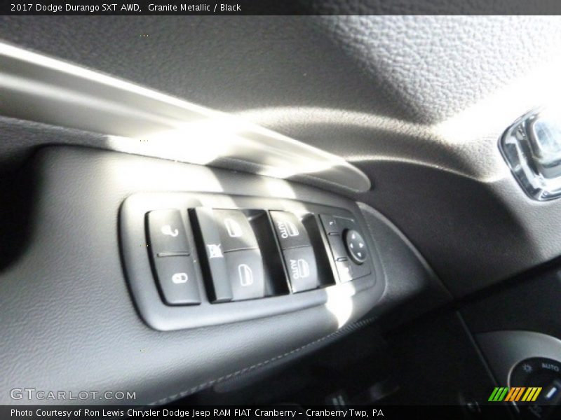 Granite Metallic / Black 2017 Dodge Durango SXT AWD