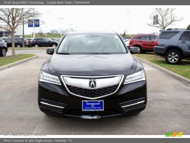 Crystal Black Pearl / Parchment 2016 Acura MDX Technology