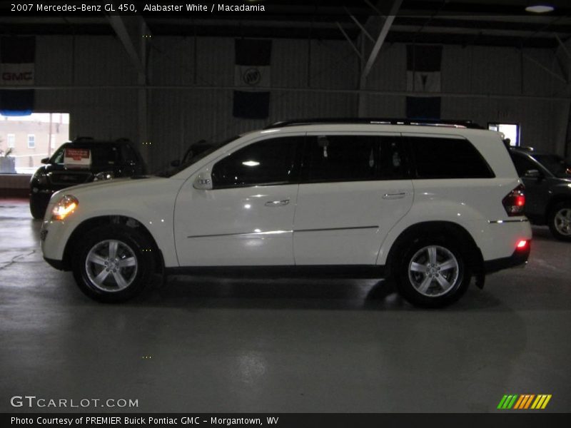 Alabaster White / Macadamia 2007 Mercedes-Benz GL 450