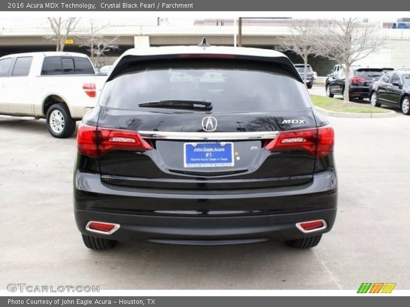 Crystal Black Pearl / Parchment 2016 Acura MDX Technology