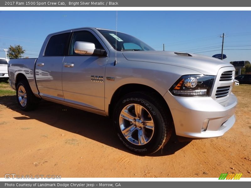 Front 3/4 View of 2017 1500 Sport Crew Cab