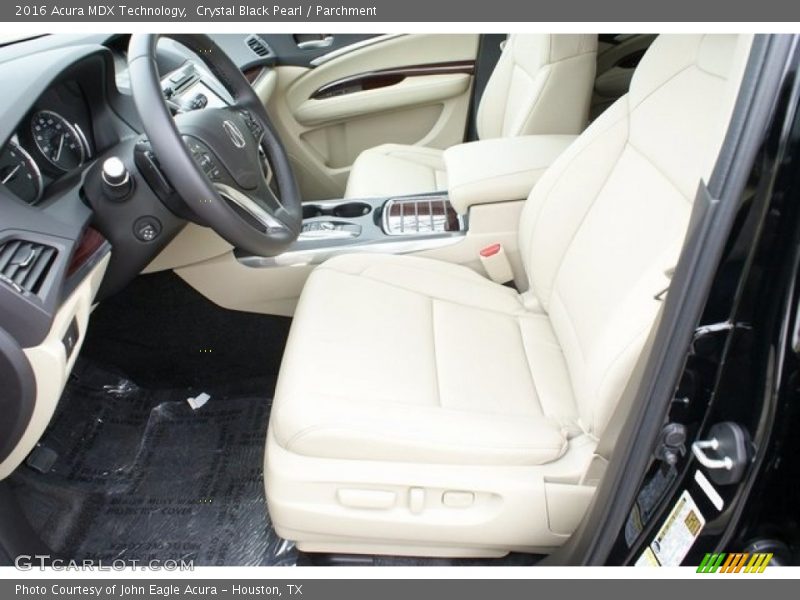 Crystal Black Pearl / Parchment 2016 Acura MDX Technology