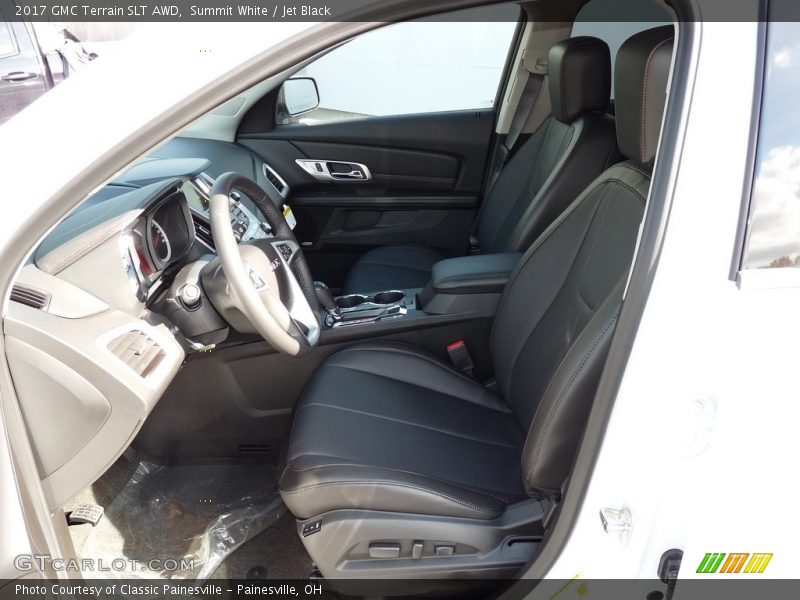 Summit White / Jet Black 2017 GMC Terrain SLT AWD