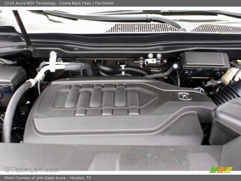 Crystal Black Pearl / Parchment 2016 Acura MDX Technology