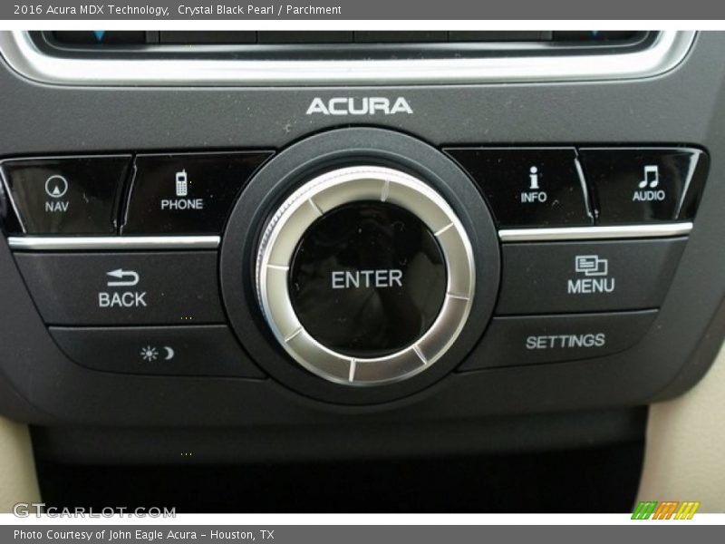 Crystal Black Pearl / Parchment 2016 Acura MDX Technology