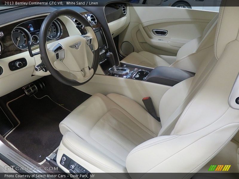 White Sand / Linen 2013 Bentley Continental GTC V8