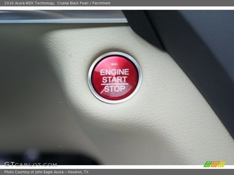 Crystal Black Pearl / Parchment 2016 Acura MDX Technology