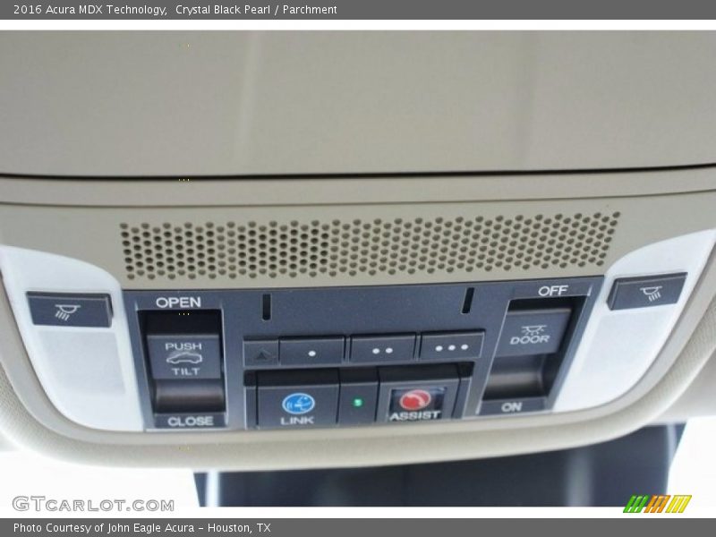 Crystal Black Pearl / Parchment 2016 Acura MDX Technology