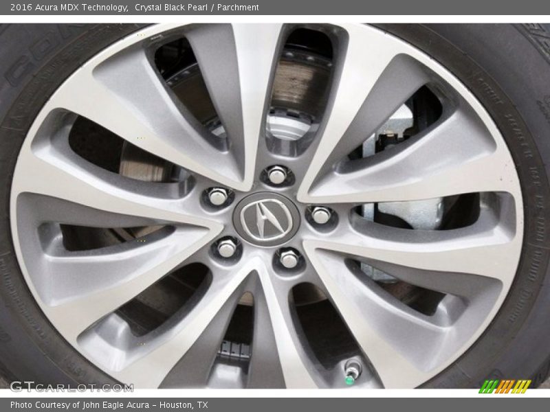 Crystal Black Pearl / Parchment 2016 Acura MDX Technology