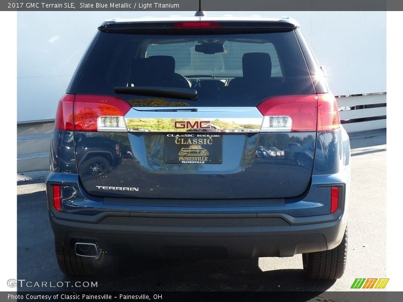 Slate Blue Metallic / Light Titanium 2017 GMC Terrain SLE