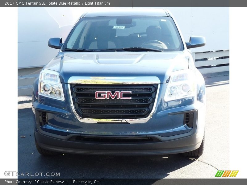 Slate Blue Metallic / Light Titanium 2017 GMC Terrain SLE