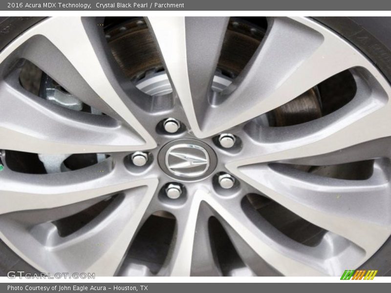 Crystal Black Pearl / Parchment 2016 Acura MDX Technology