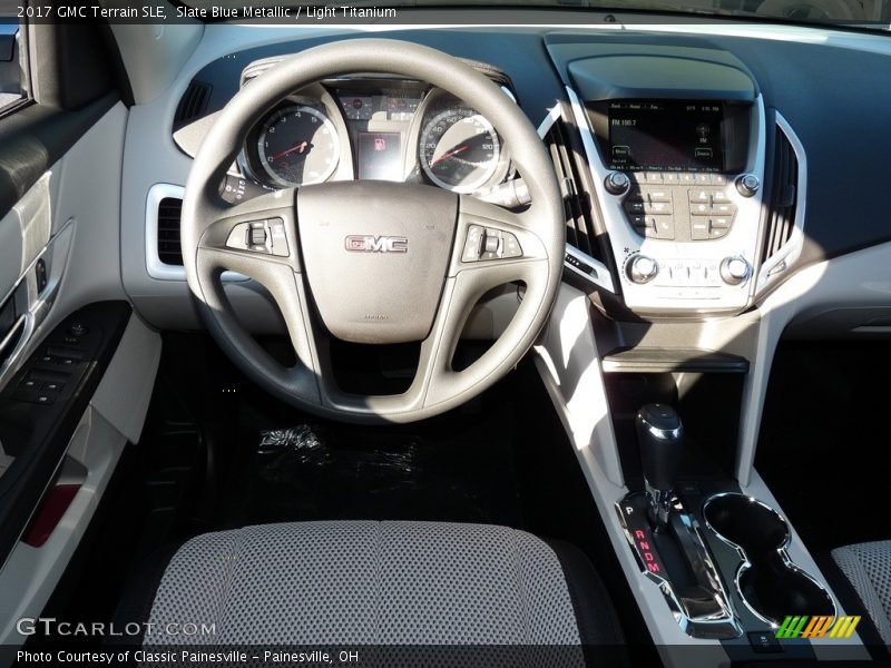 Slate Blue Metallic / Light Titanium 2017 GMC Terrain SLE