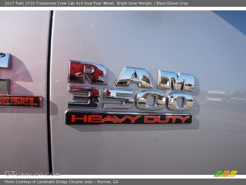  2017 3500 Tradesman Crew Cab 4x4 Dual Rear Wheel Logo