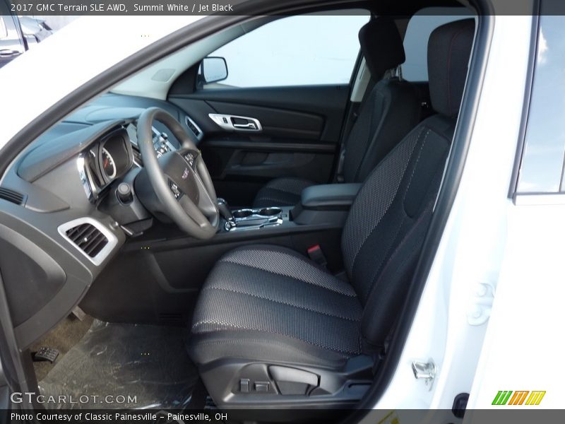 Summit White / Jet Black 2017 GMC Terrain SLE AWD