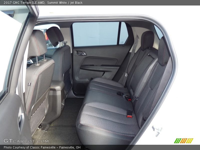 Summit White / Jet Black 2017 GMC Terrain SLE AWD