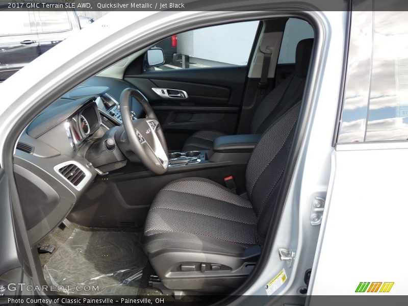 Quicksilver Metallic / Jet Black 2017 GMC Terrain SLE AWD