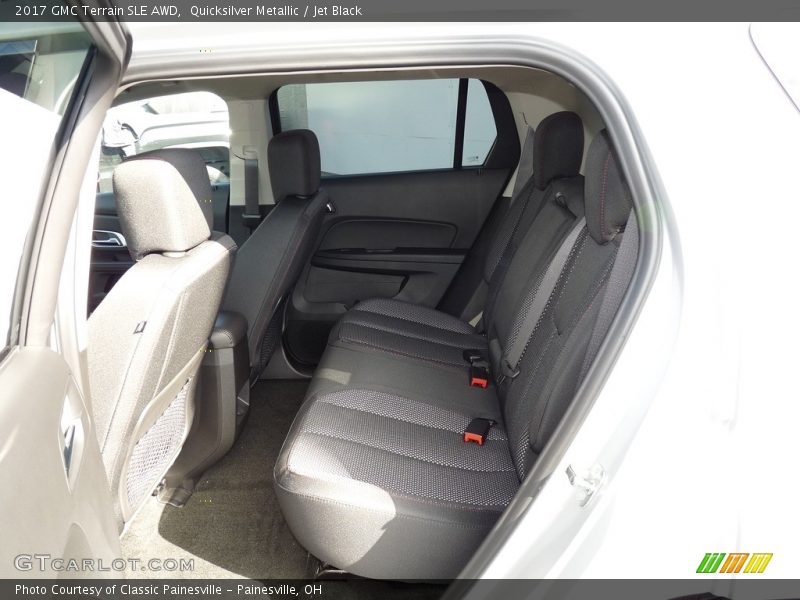 Quicksilver Metallic / Jet Black 2017 GMC Terrain SLE AWD