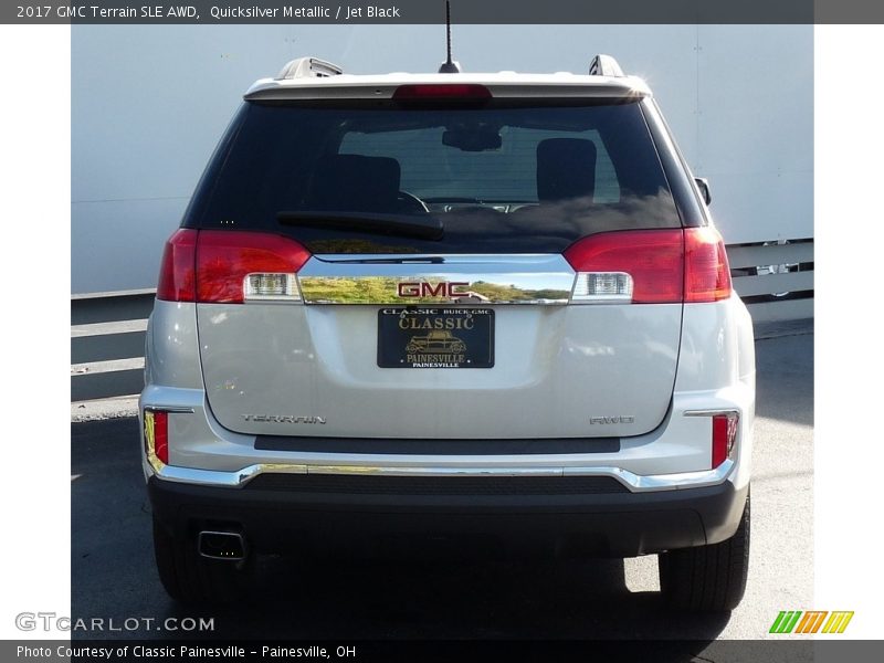 Quicksilver Metallic / Jet Black 2017 GMC Terrain SLE AWD